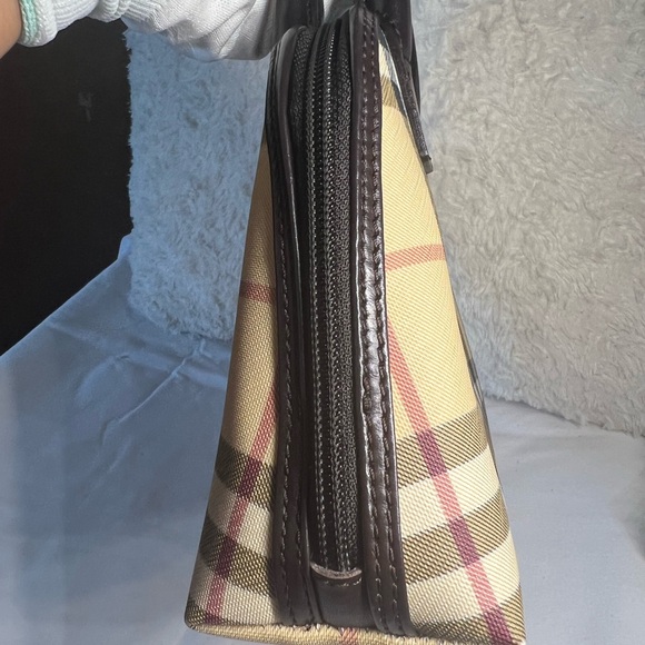 Burberry Beige/Brown House Check PVC Pochette (Alma Nano Style) - Picture 7 of 12